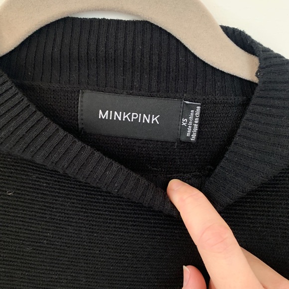 MinkPink long sleeved tunic sweater - Picture 3 of 3